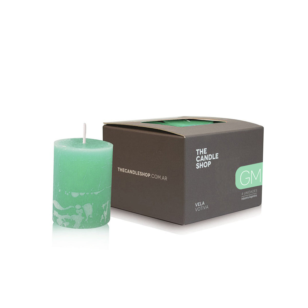 VELA VOTIVA GREEN MATCHA