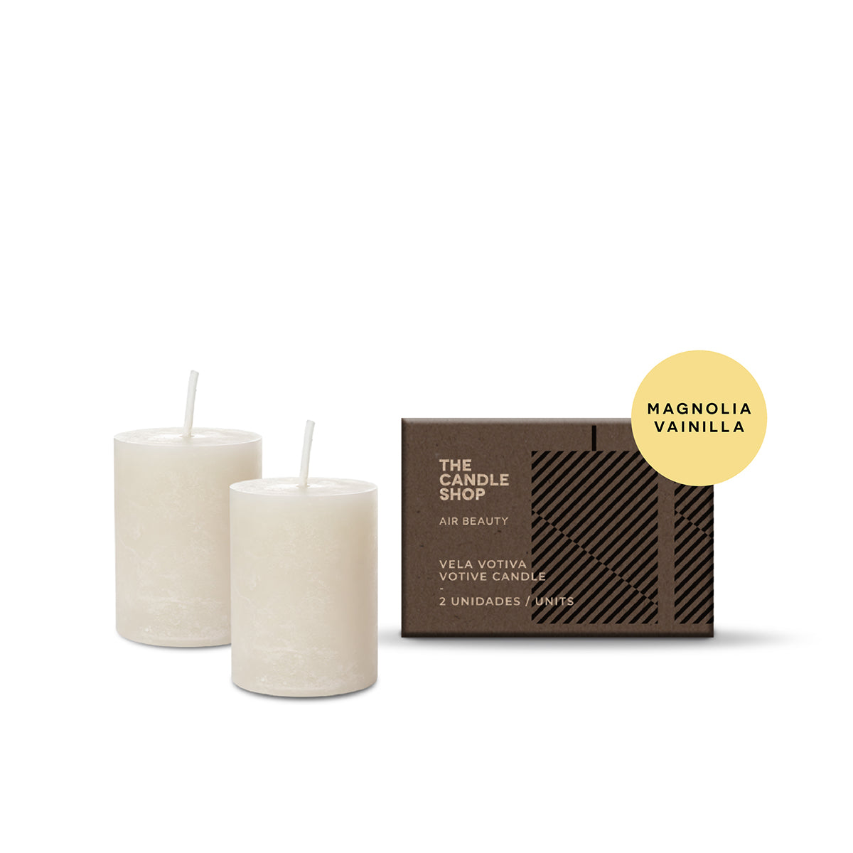VELA VOTIVA MAGNOLIA VAINILLA