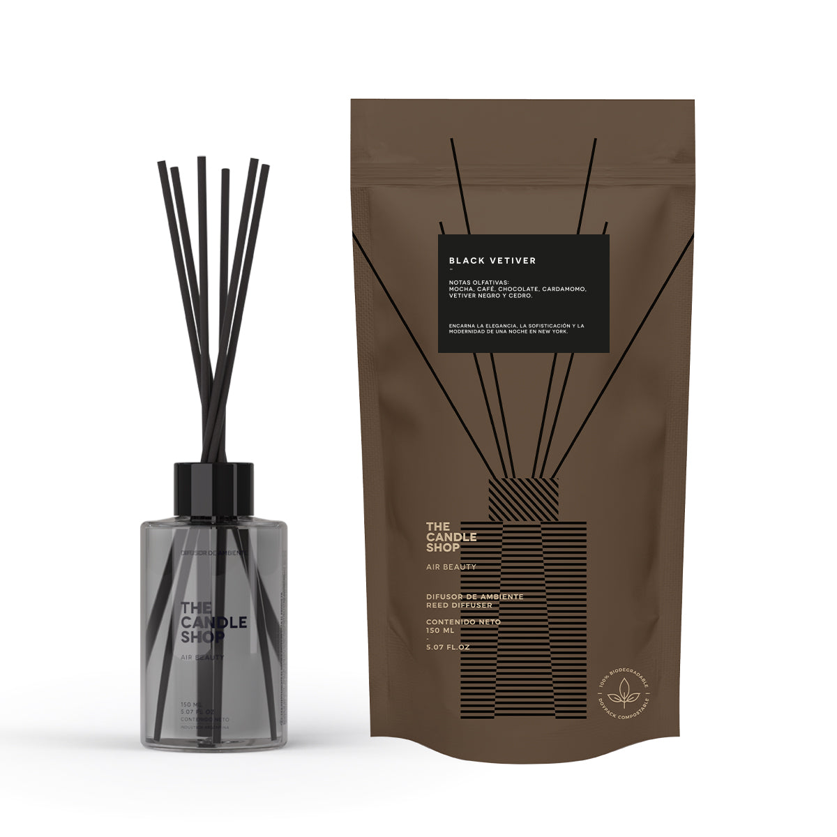 DIFUSOR BASIC BLACK VETIVER