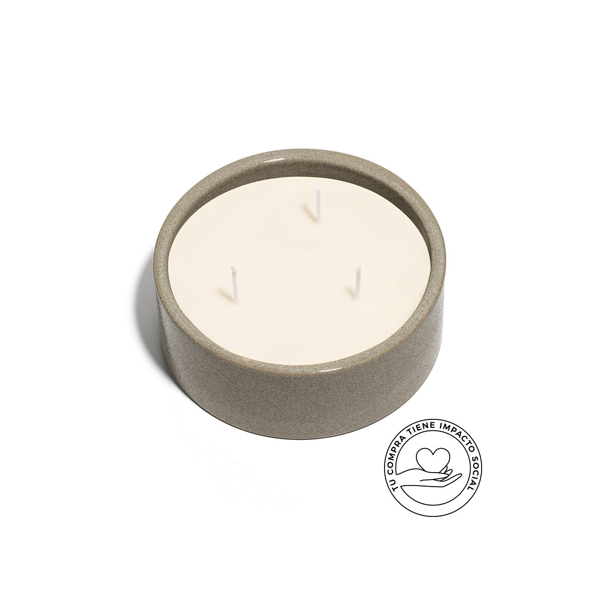 VELA HANDMADE XL GRIS GRANITO