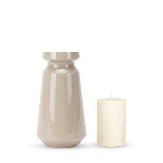 COMBO CANDELABRO S ARENA + VELA