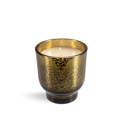 VELA AROMÁTICA GLOW UP OLIVA OSCURO L